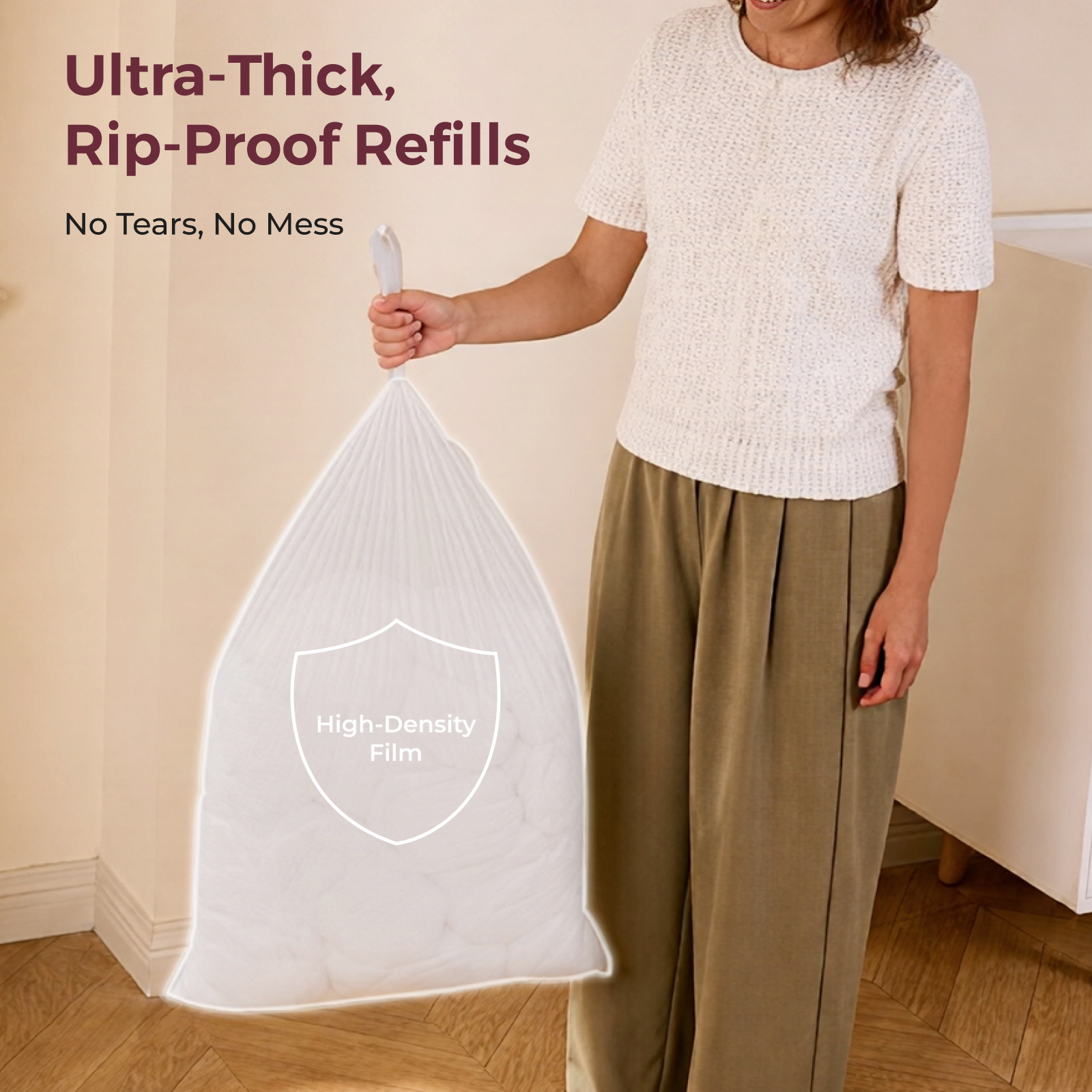 Momcozy Diaper Pail Refill Bags.