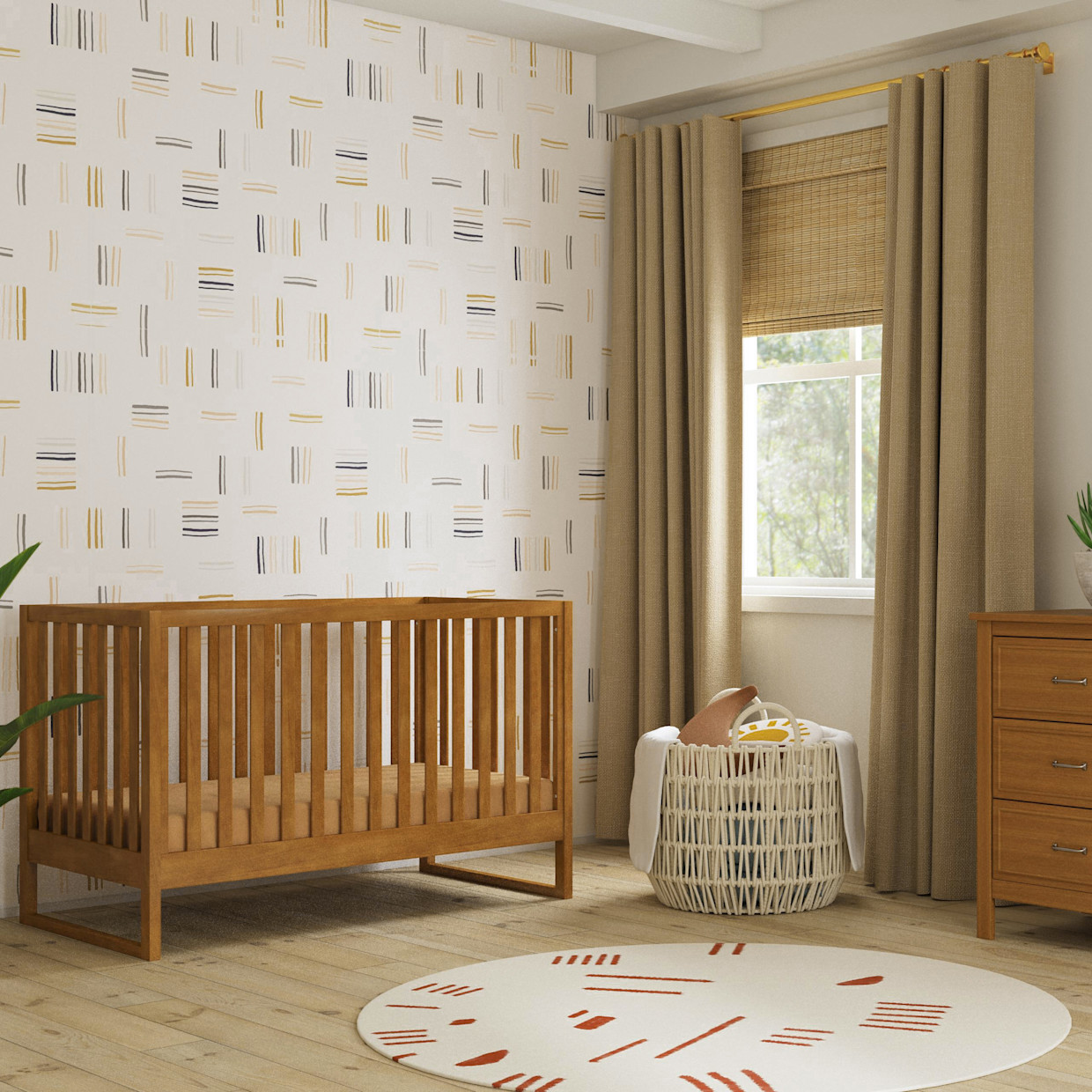 daVinci Hunter 3-in-1 Convertible Crib - Chestnut.