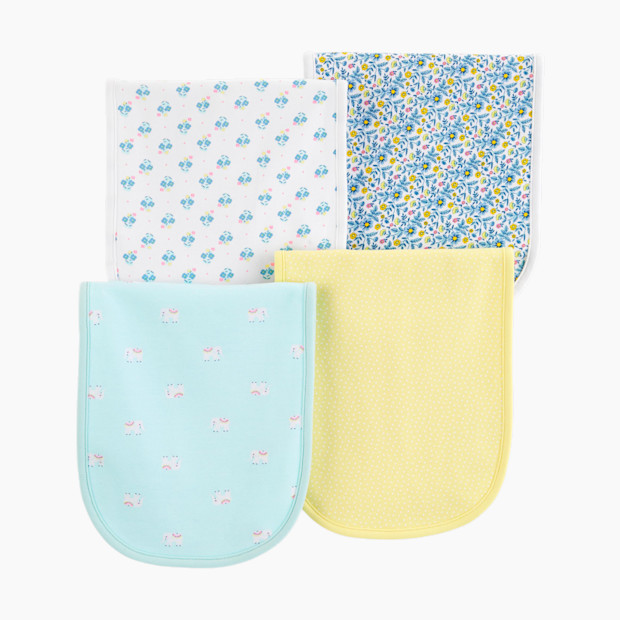 Carter's Burp Cloth (4 Pack) - Aqua.