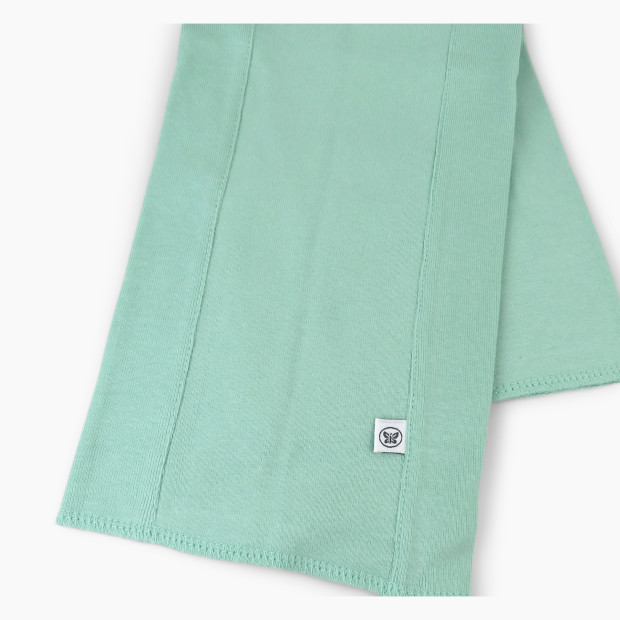 Honest Baby Clothing 10-Pack Organic Cotton Tri-fold Burp Cloths - Rainbow Blues, Os.