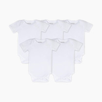 Burt's Bees Baby Unisex Baby Bodysuits, 5-pack Short & Long Sleeve One-pieces, 100% Organic Cotton Bodysuit
