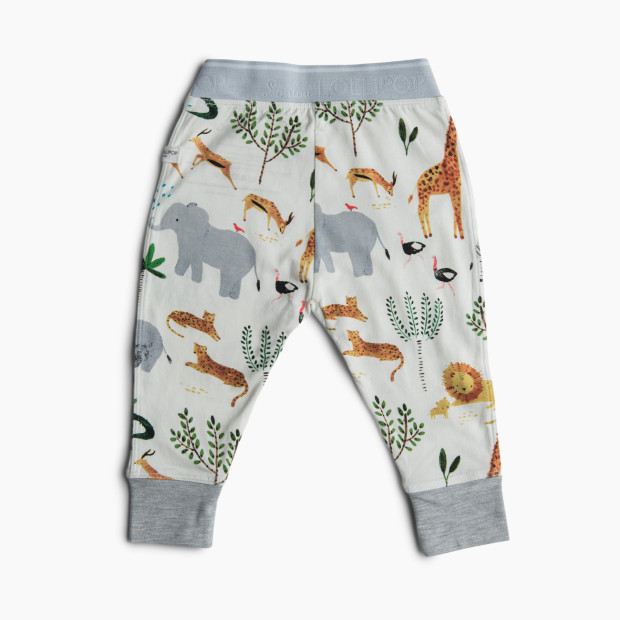 Loulou Lollipop Pants (Tencel) - Safari, 0-3 M | Babylist Shop