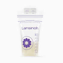 Lansinoh Breastmilk Storage Bags, 200 Count Value Pack, Baby Essentials, Fast Freeze & Thaw Breast Milk Bags for Baby Bottle Feeding, Superior Strength & Stretch, 6 Ounce