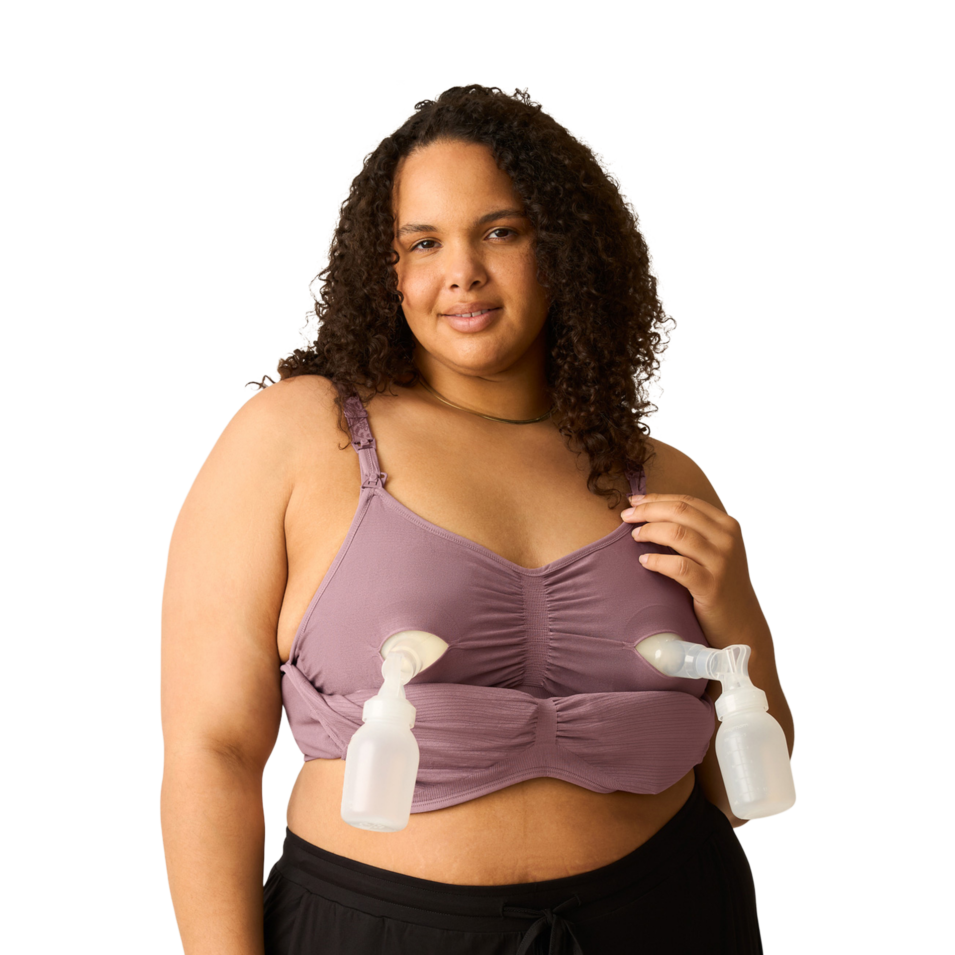 Kindred Bravely Sublime Hands Free Pumping Bra - Twilight, X-Large.
