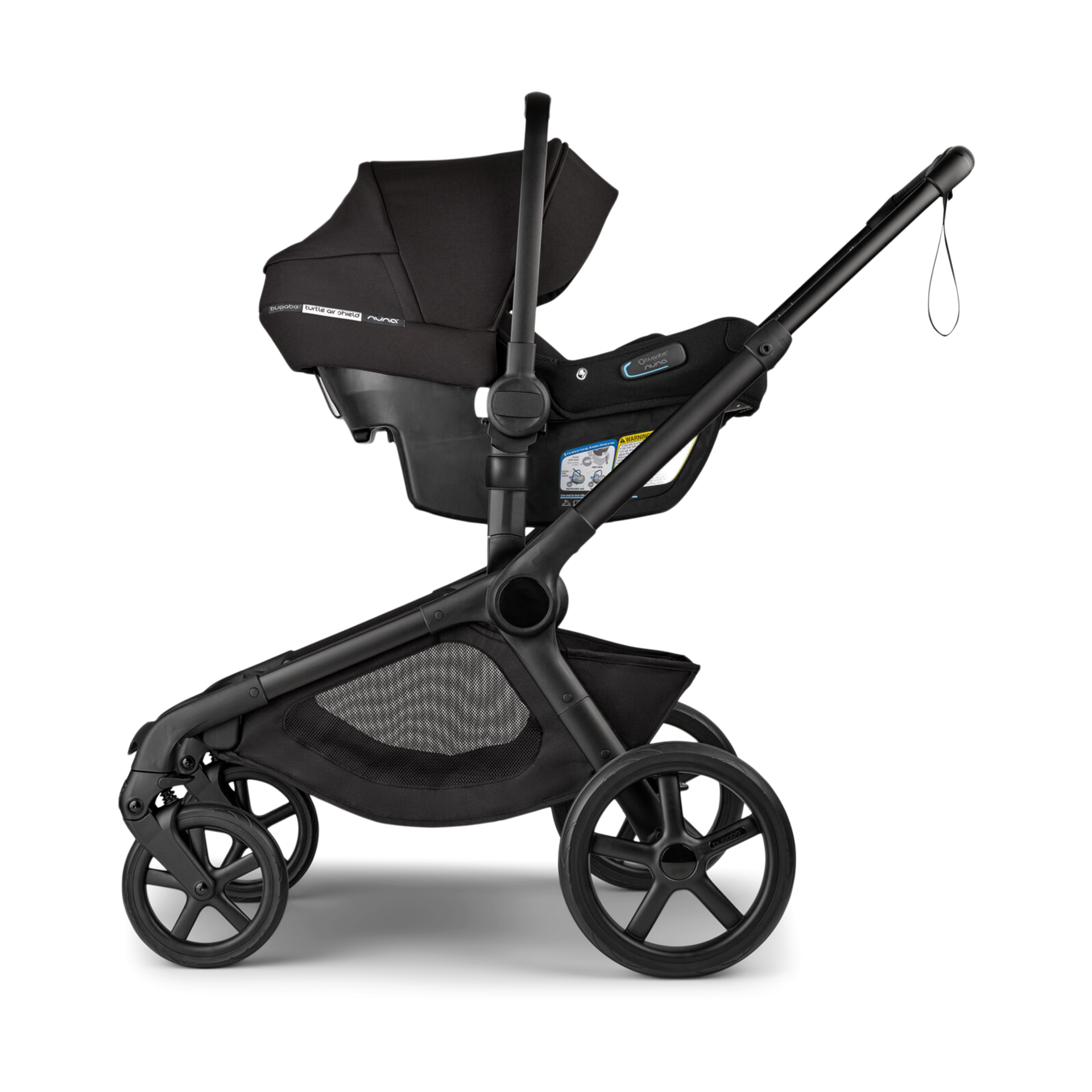 Bugaboo Turtle Air Shield by Nuna Car Seat + Recline Base.