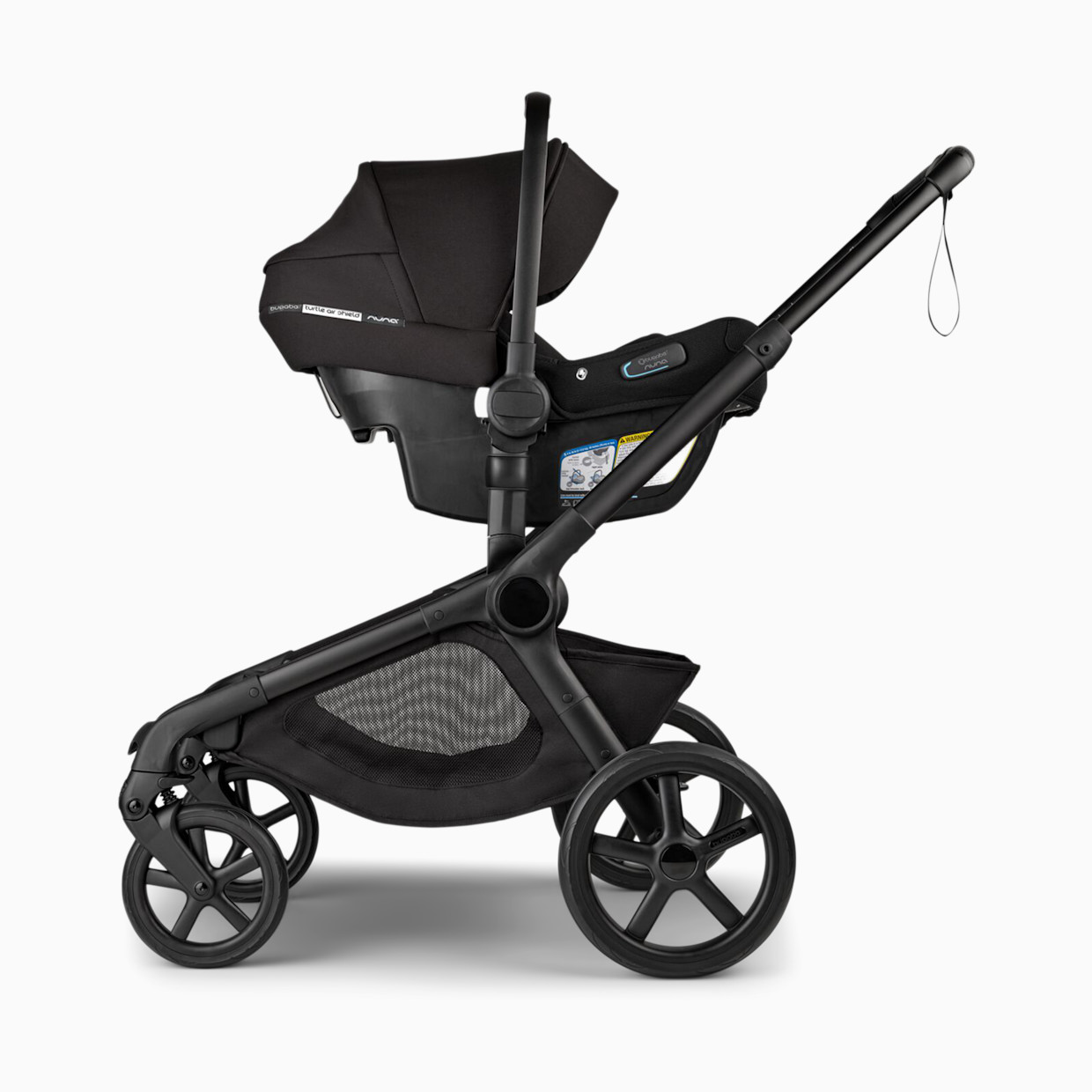 Bugaboo Turtle Air Shield by Nuna Car Seat + Recline Base.