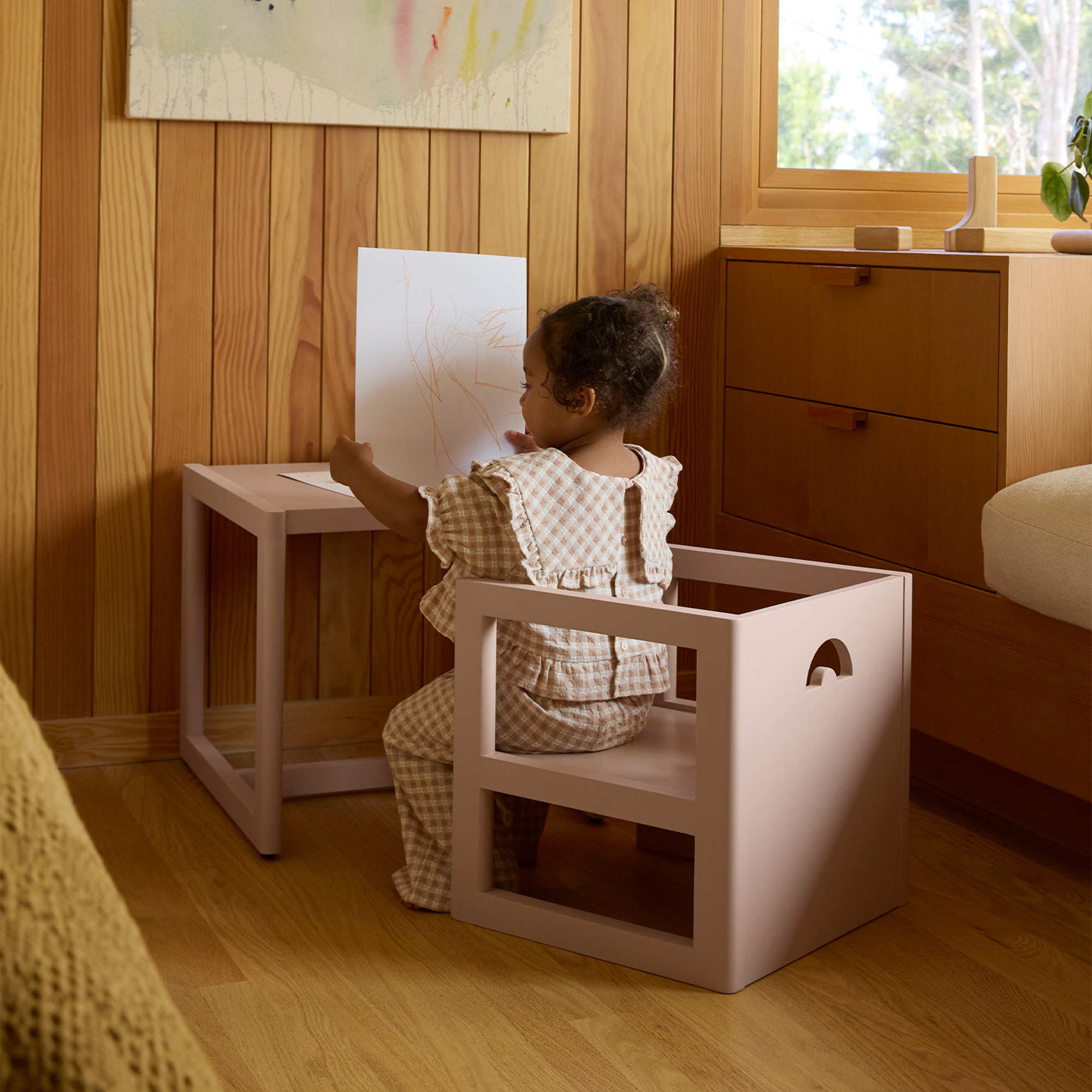 Piccalio Reversible Chair - Pink.