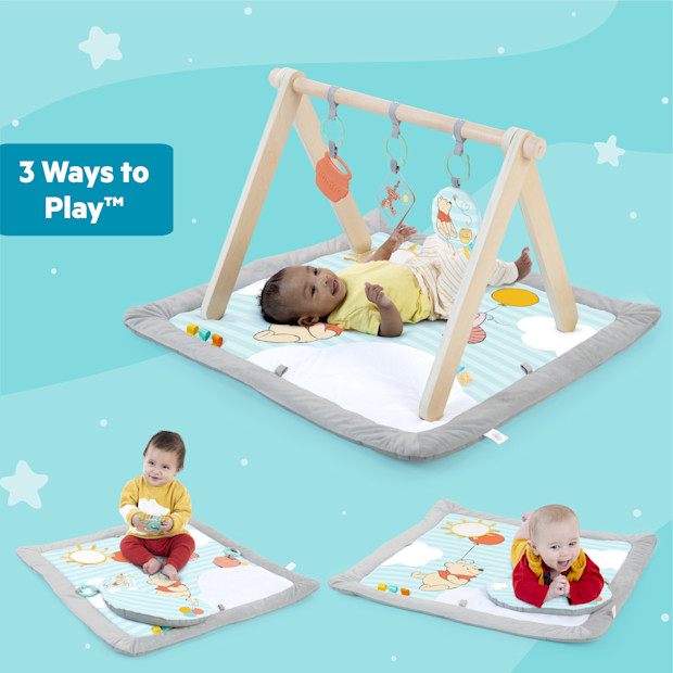 Baby Einstein Bright Starts Disney Baby Winnie The Pooh Once Upon a Tummy Time Activity Gym.