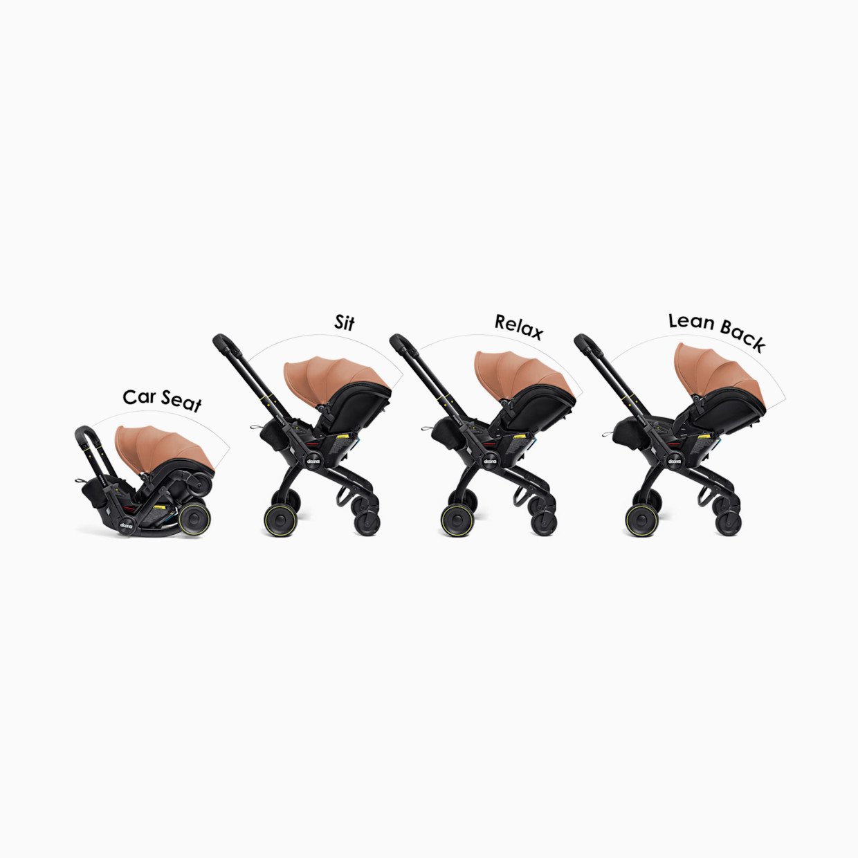 Doona Doona X Infant Car Seat & Stroller - Terracotta.