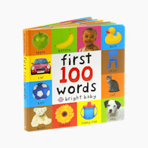First 100 Words: A padded board book