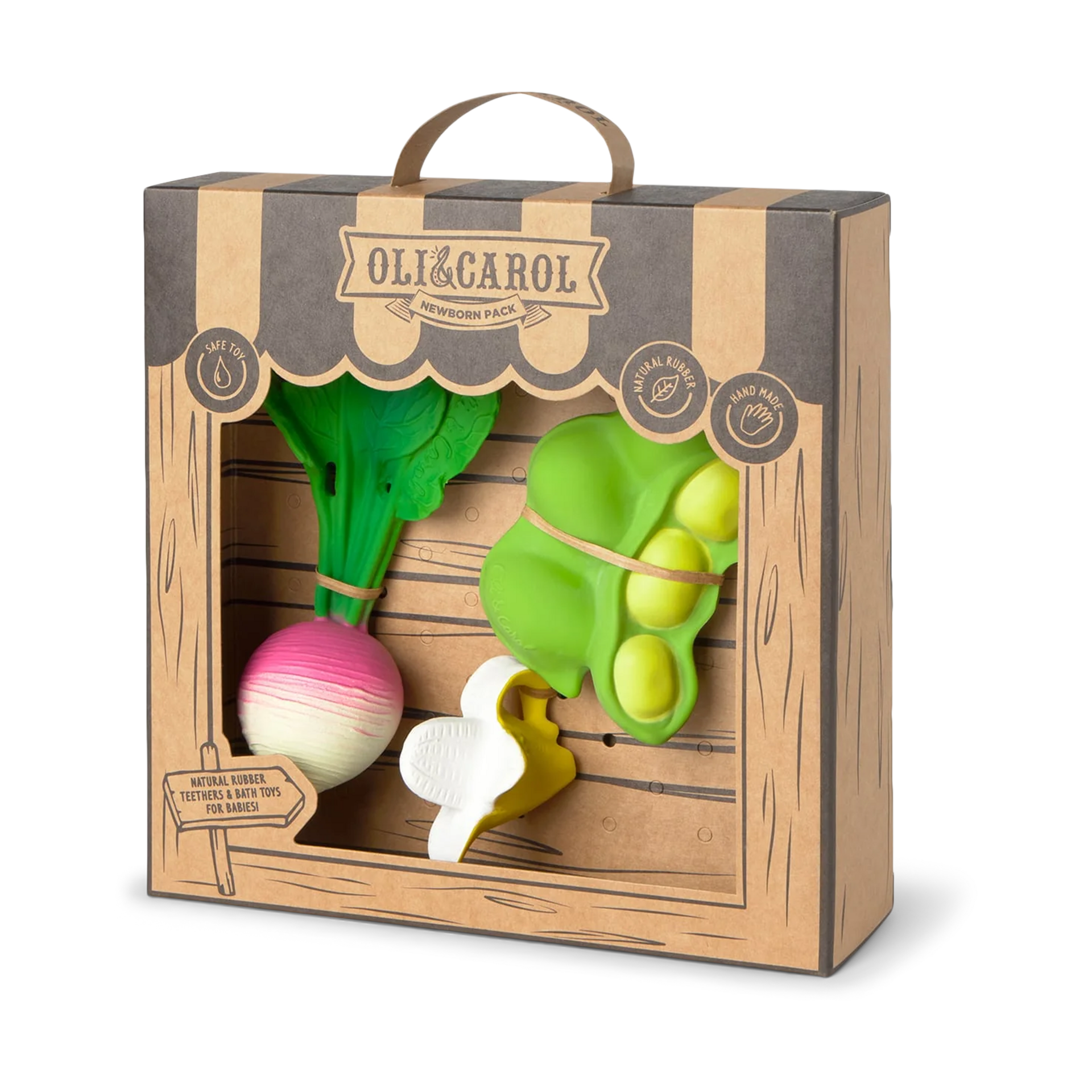 Oli & Carol Newborn Gift Set - Radish.