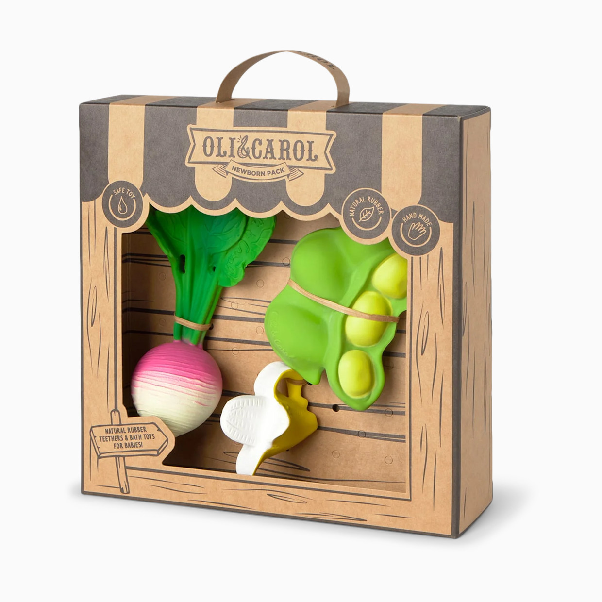 Oli & Carol Newborn Gift Set - Radish.