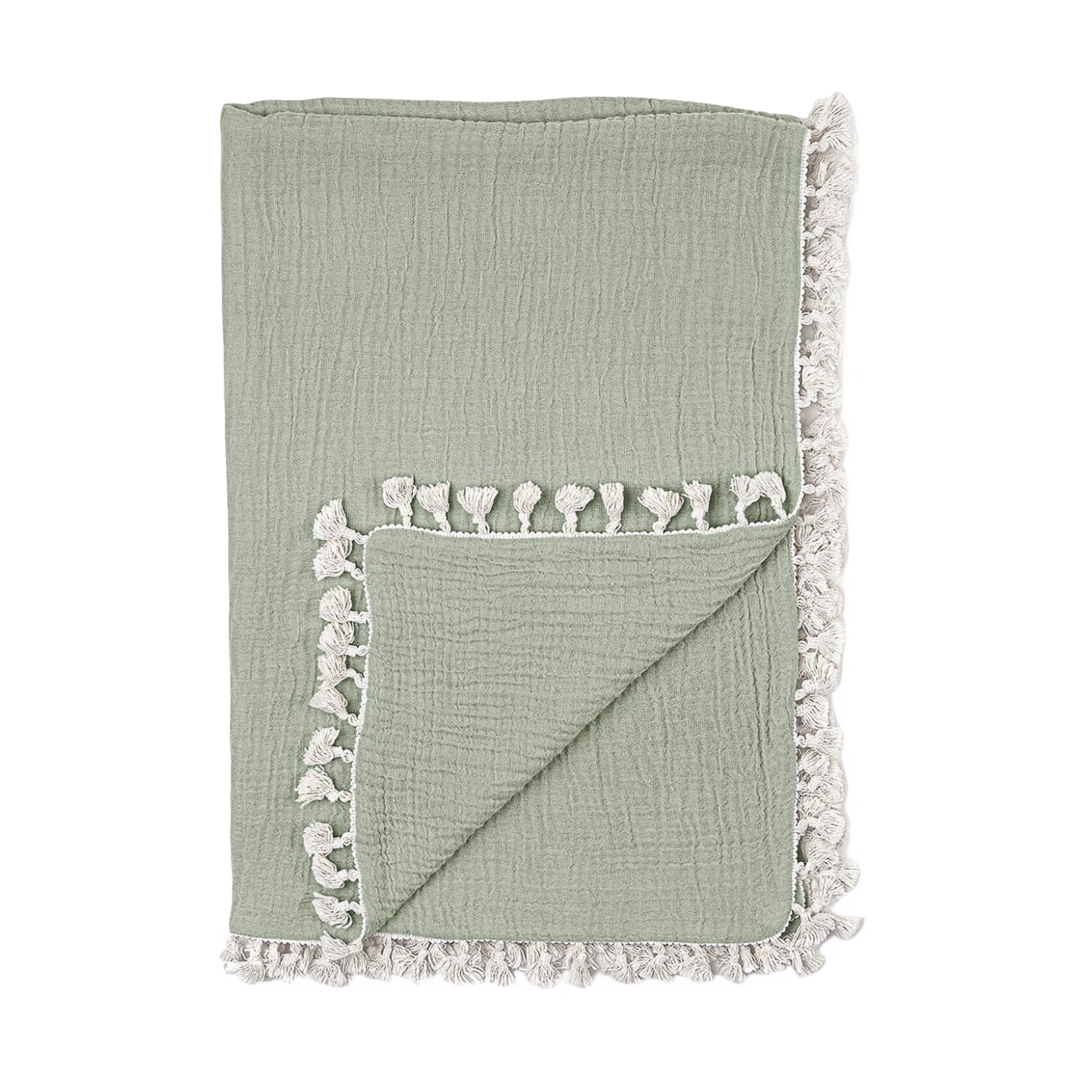 Crane Baby 6 Layer Muslin Blanket.