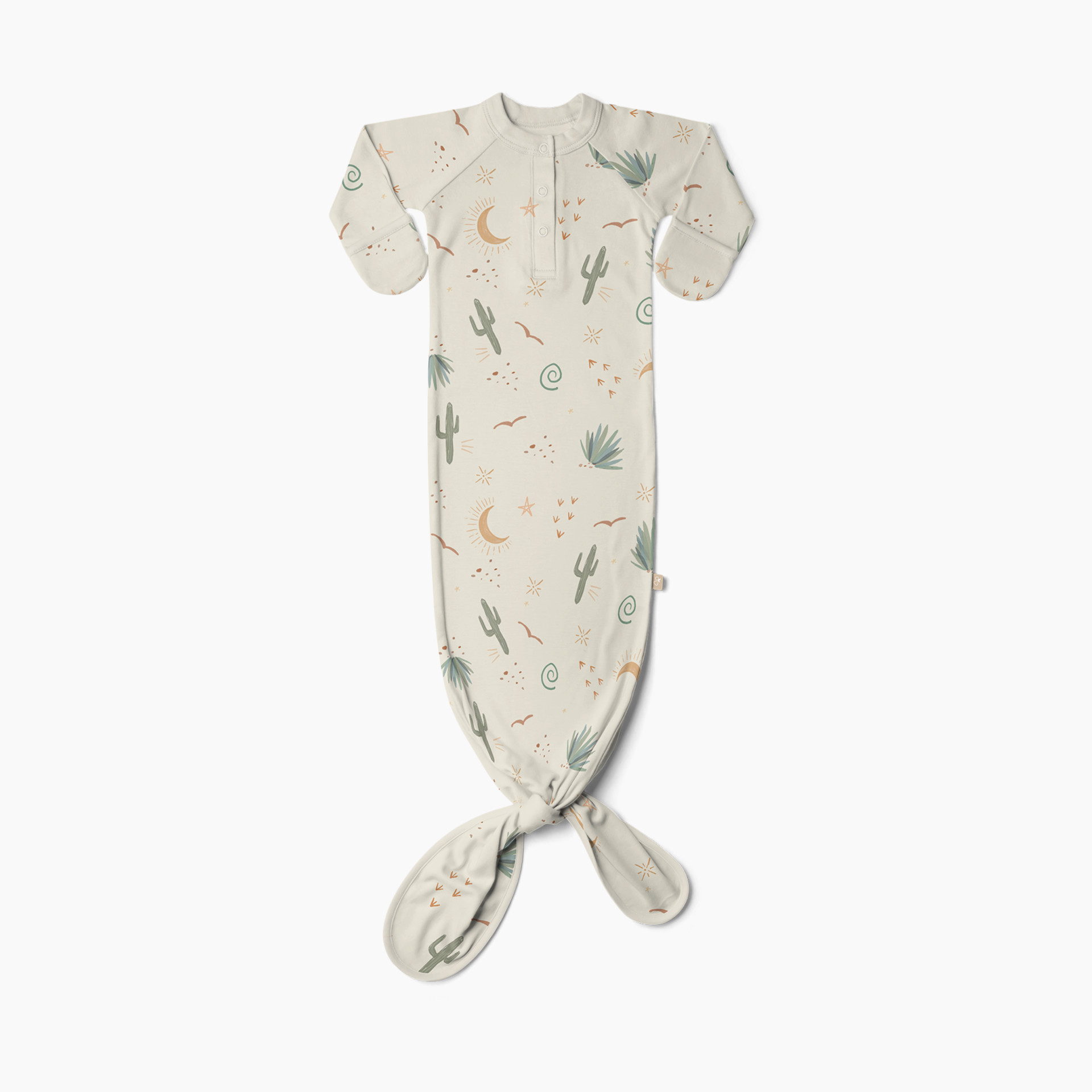 Bunnies By The Bay Blossom's Organic Romper for Newborn and