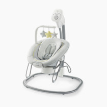 Graco Sway2Me Portable Baby Swing and Bouncer Seat with Music, Sounds, and Adjustable Settings, Watson Collection