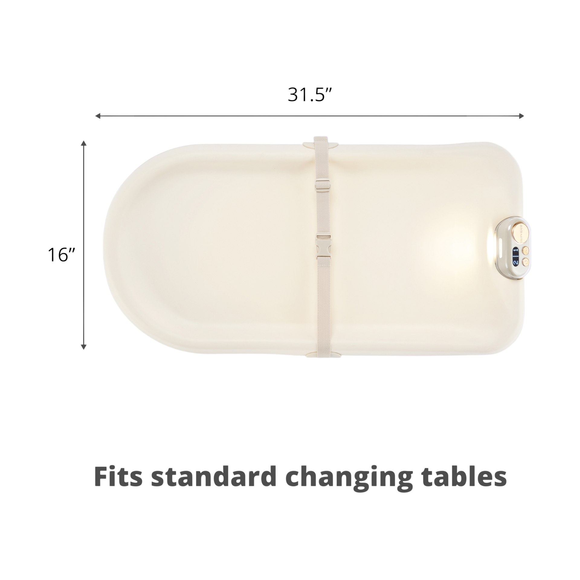 Skip Hop Nursery Style Light-Up Changing Pad.