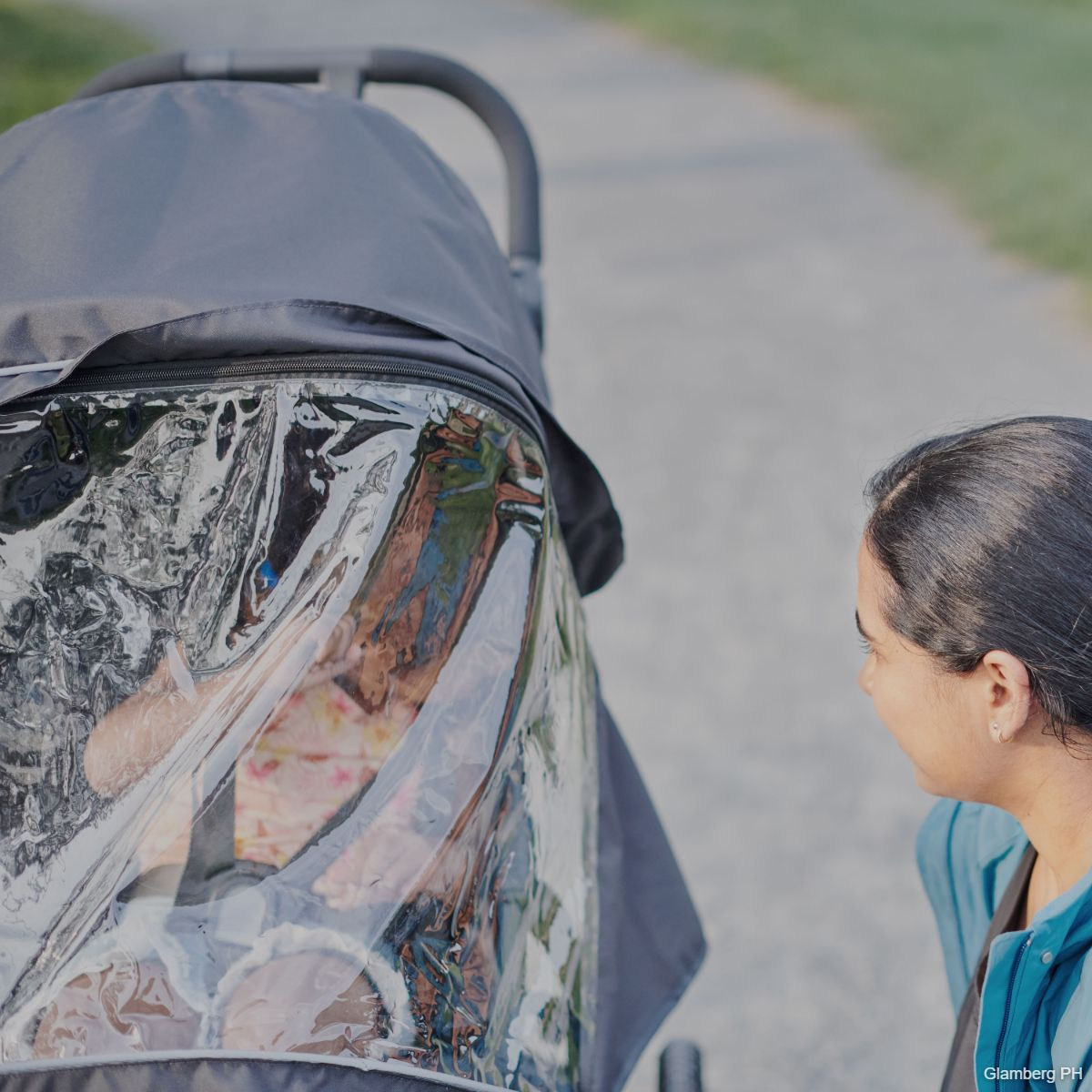 UPPAbaby RIDGE Performance Rain Shield.