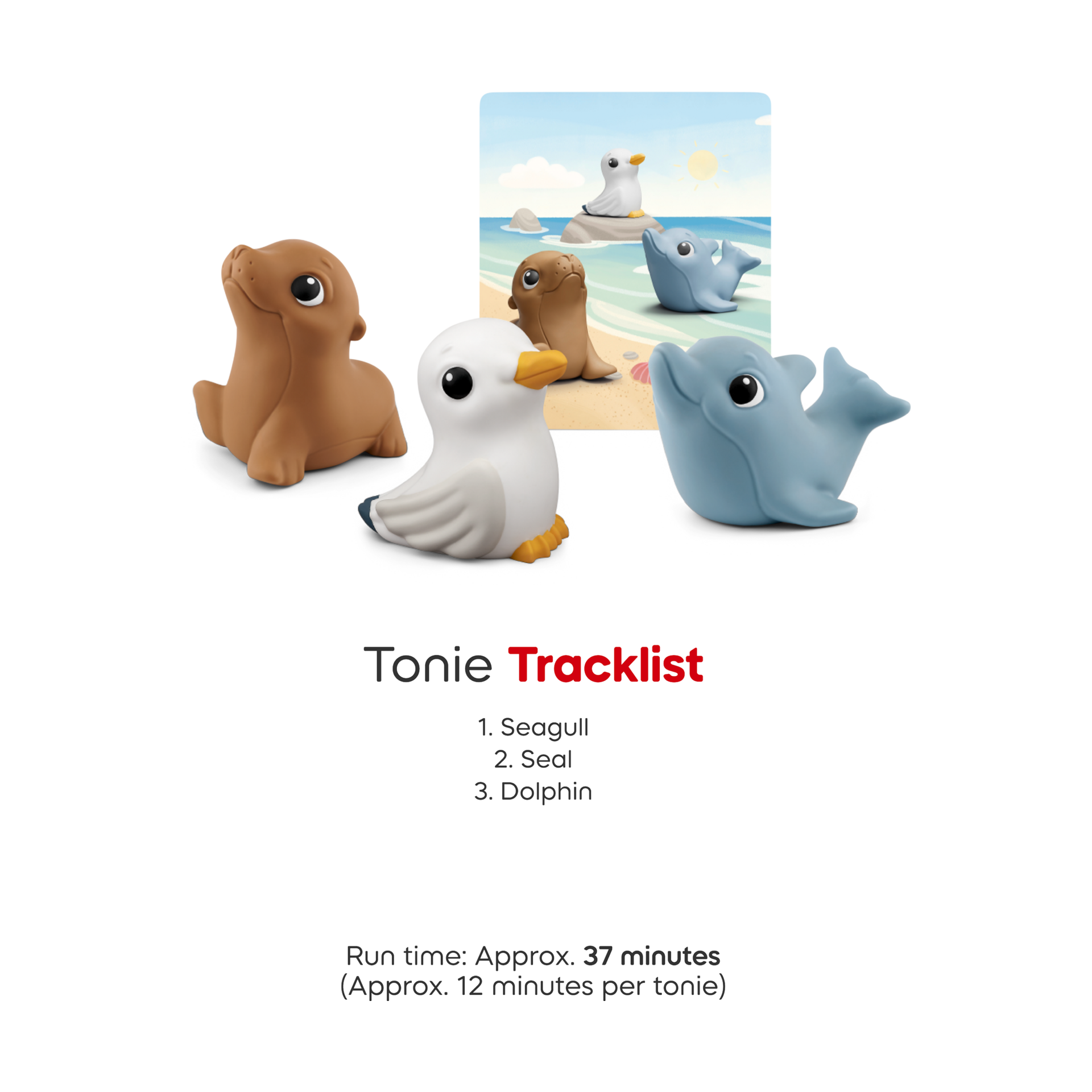 tonies My First Tonies Set, Toddler 1+ - Ocean Set (3pk).