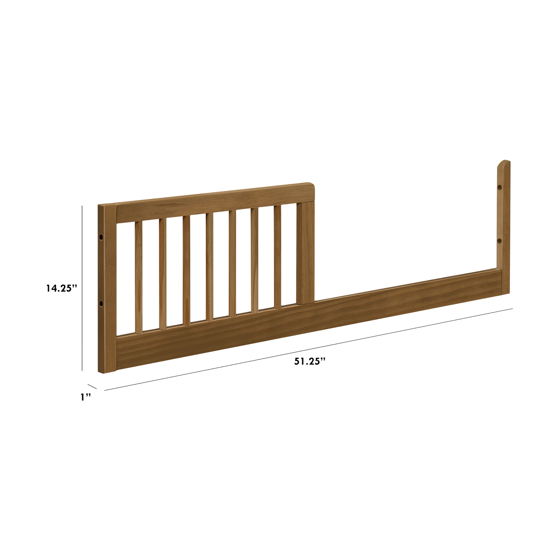 daVinci Toddler Bed Conversion Kit (M14799) - Walnut.
