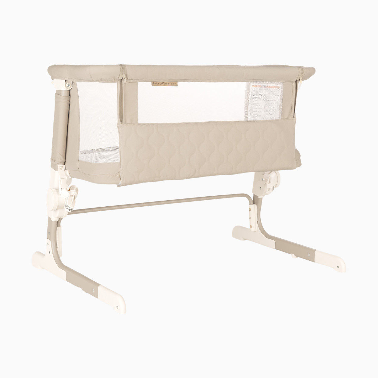 Baby Delight Beside Me Dreamer Organic Bassinet & Bedside Sleeper - Organic Sesame.