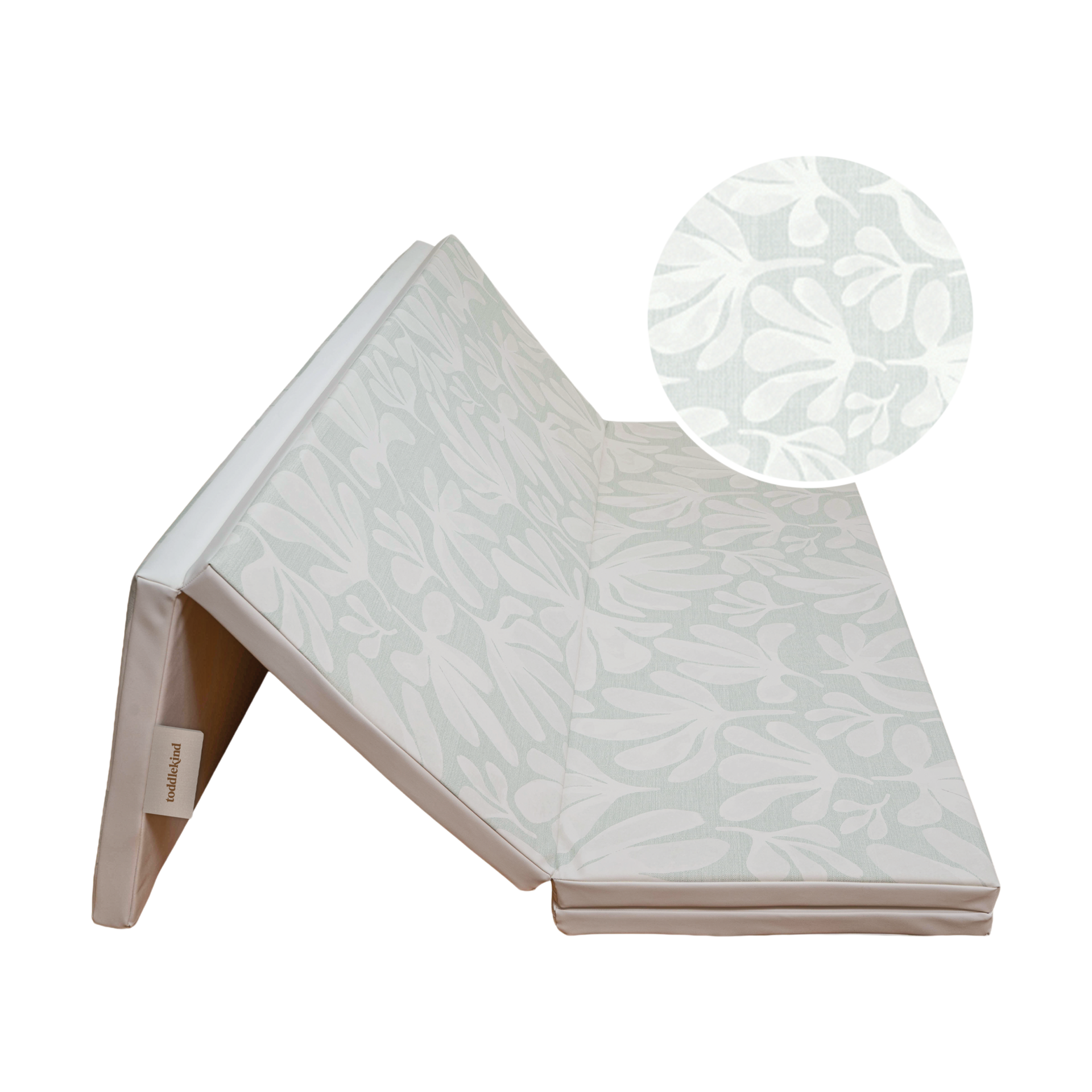 Toddlekind Tumble Mat - Willow Frost, 4X6.