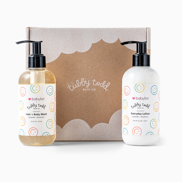Tubby Todd Tubby Todd x Babylist The Wash and Lotion Gift Set - Lavender + Rosemary.