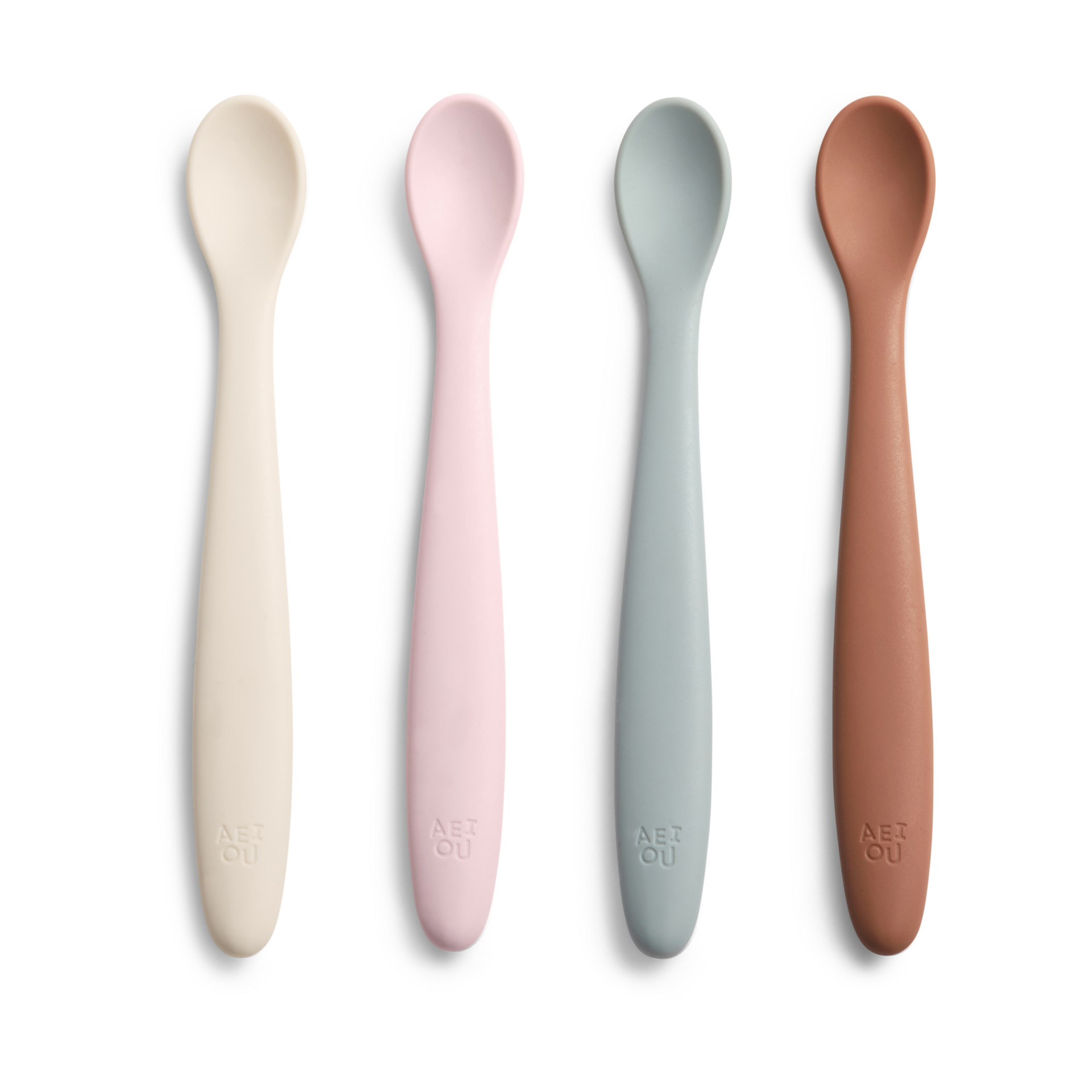AEIOU Infant Feeding Spoon (4 Pack).
