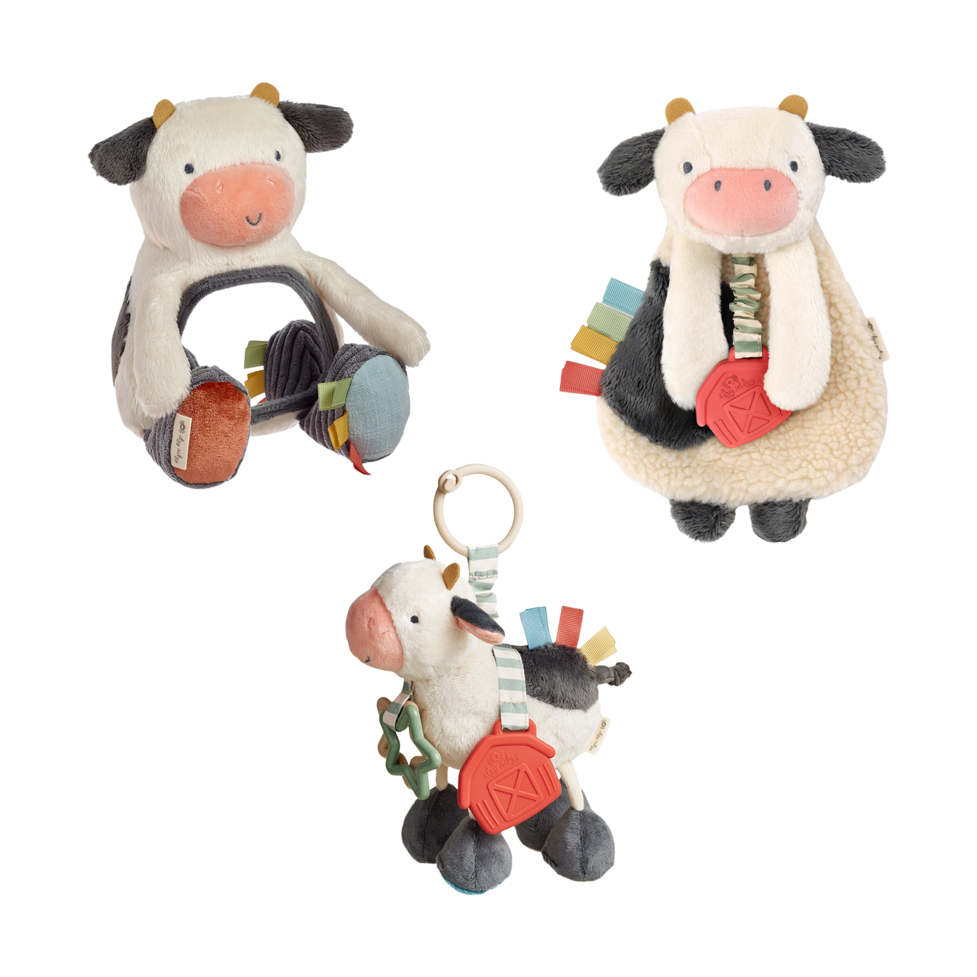 Itzy Ritzy Farm Tummy Time Toy Bundle.