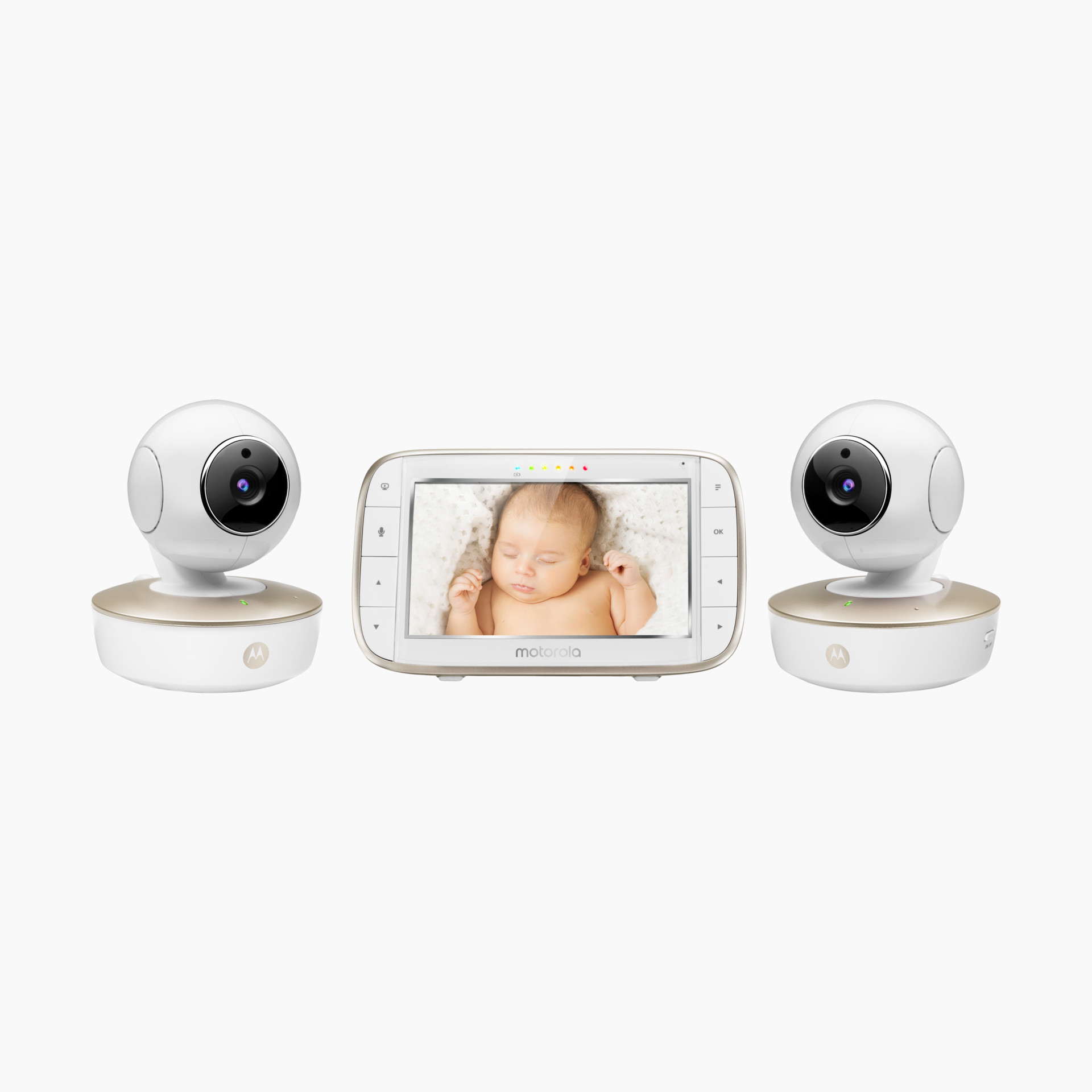 Motorola Mbp50 G2 Video Baby Monitor With 5 Lcd Screen 2 Cameras Babylist Store