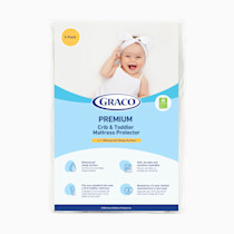 Graco Premium Waterproof Crib and Toddler Mattress Protector (2 Pack) – GREENGUARD Gold Certified, Machine-Washable & Dryer-Friendly, Waterproof Sleep Surface, Fits Crib & Mattress