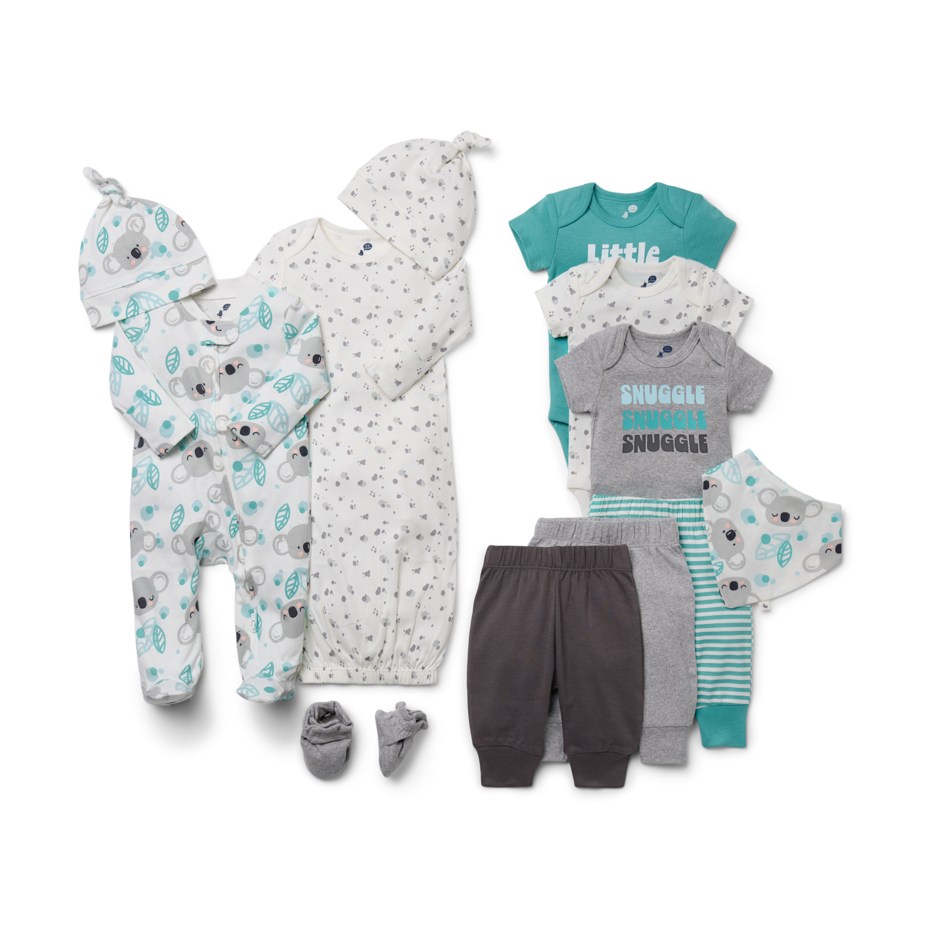 Small Story 12-Piece Essentials Layette Set.