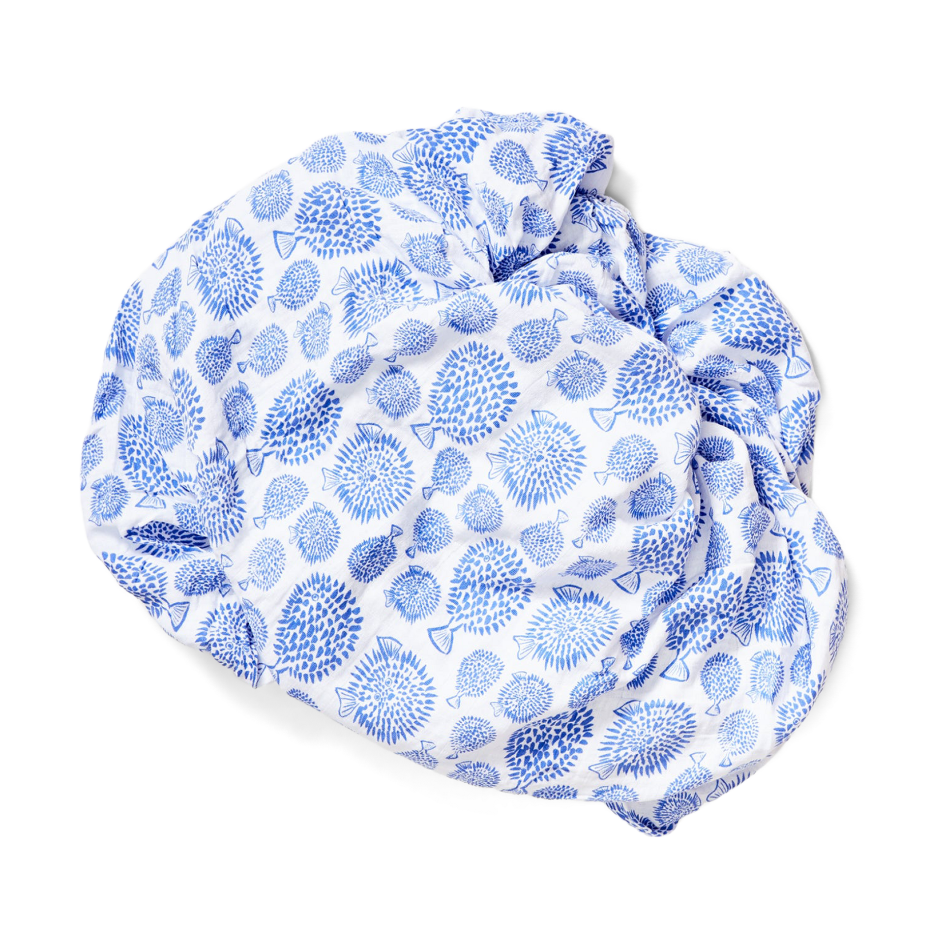 Lewis 100 Organic Muslin Crib Sheet Blowfish Babylist Shop