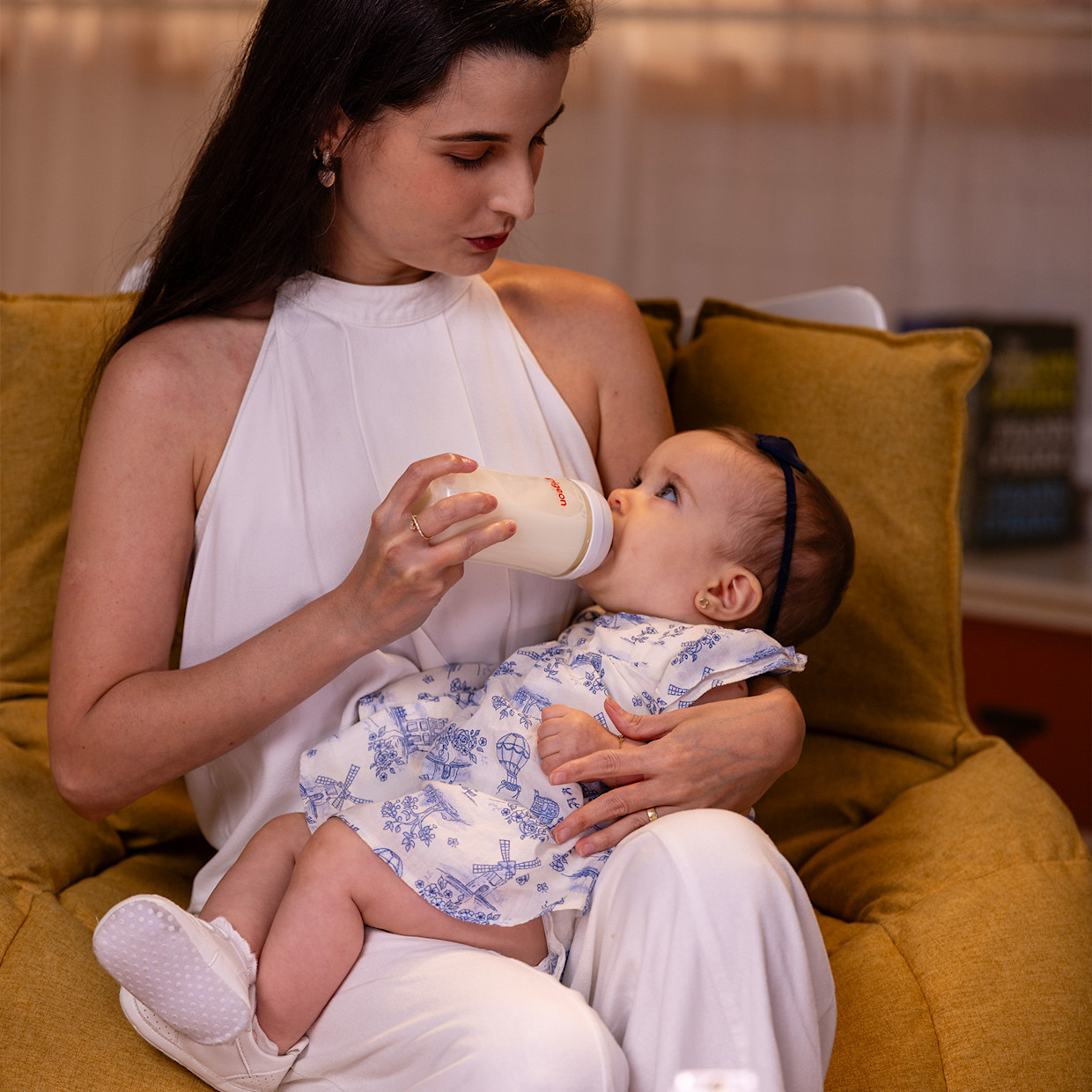 Pigeon Glass Anti-Colic Nursing Bottle Wide Neck 3 Pack - 8.1 Oz.