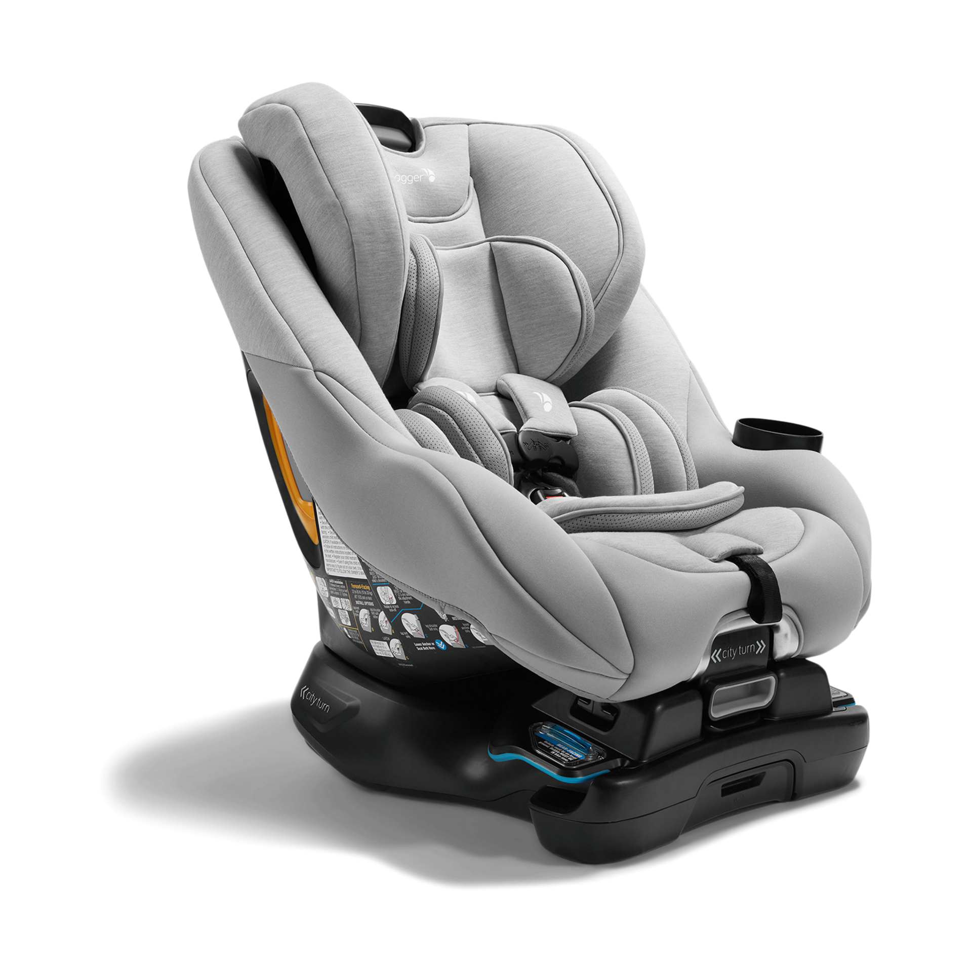 Baby Jogger City Turn Convertible Car Seat Paloma Greige Babylist Shop