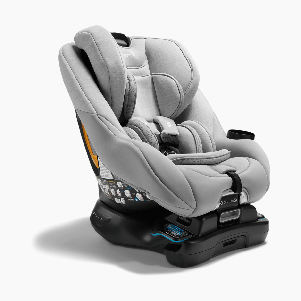 Baby Jogger City Turn Convertible Car Seat - Paloma Greige.