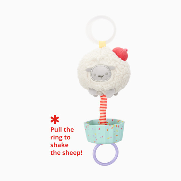 Skip Hop Sweet Sheep Jitter Stroller Toy.