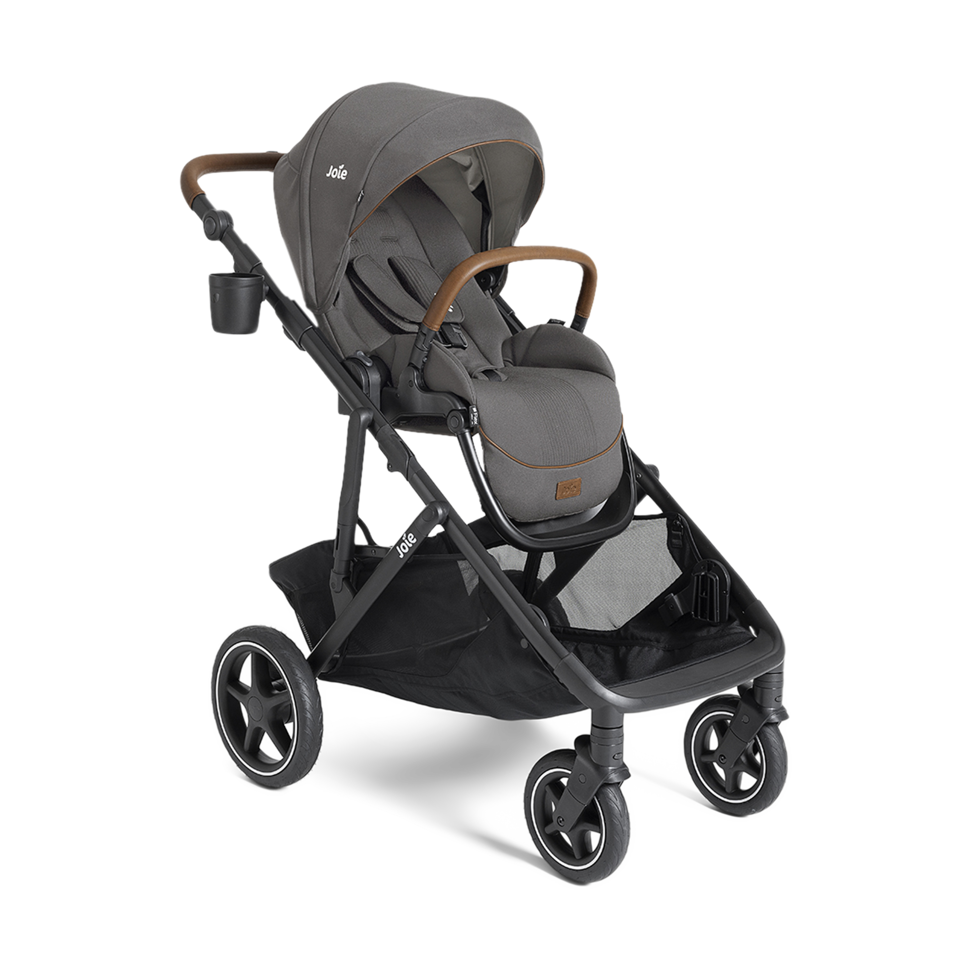 Joie Chive Single to Double Stroller - Thunder | Babylist Shop