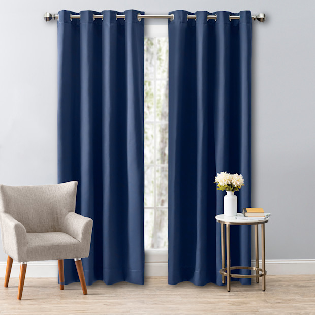 Ricardo Trading Ultimate Black Out Grommet Window Panel Curtain.