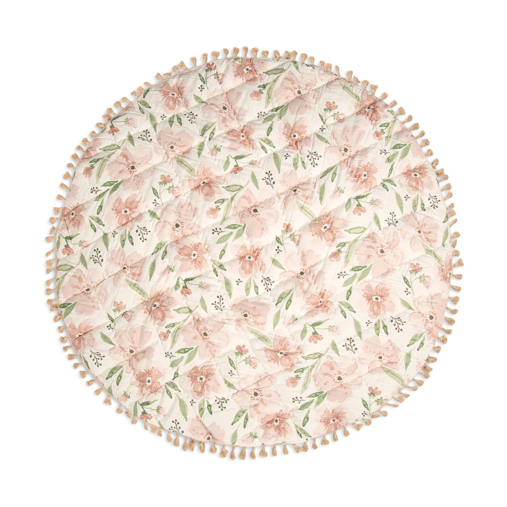 Crane Baby Cotton Quilted Playmat Parker Floral Babylist Shop