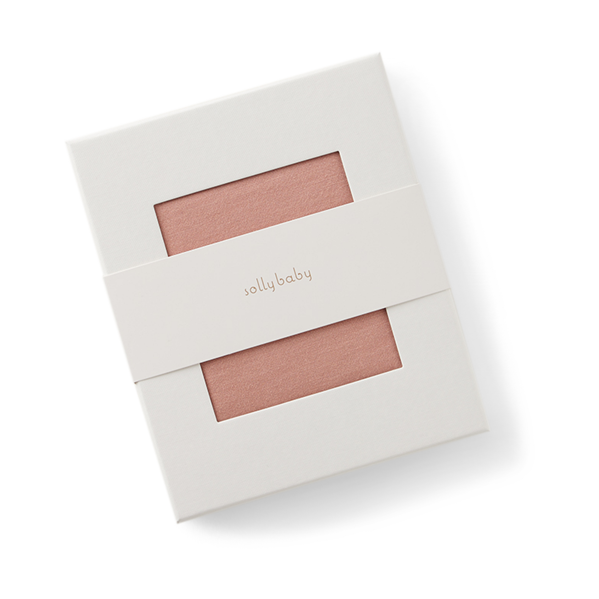 Solly Baby Wrap Carrier - Rose Quartz.