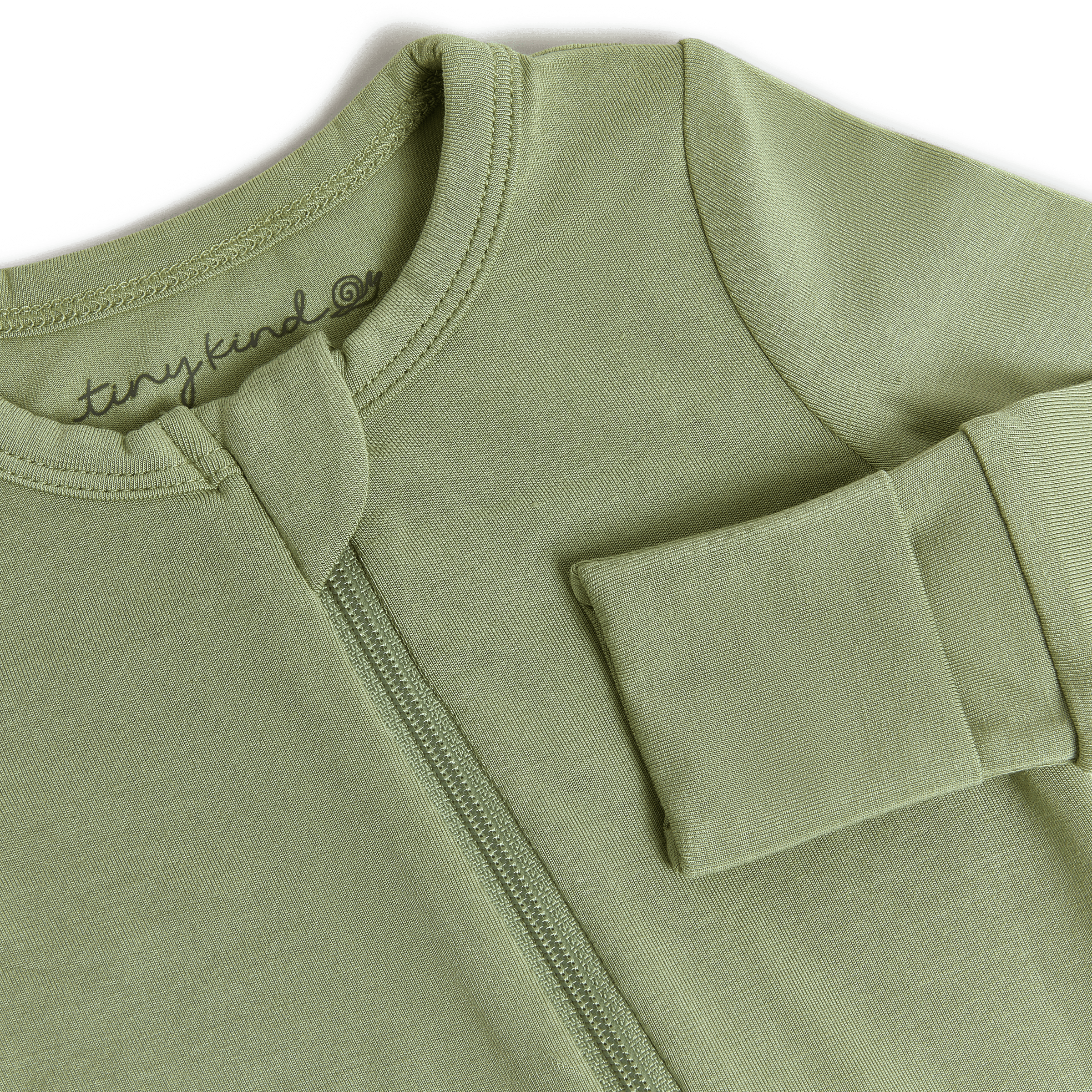 Tiny Kind Bamboo Viscose Convertible Footie.