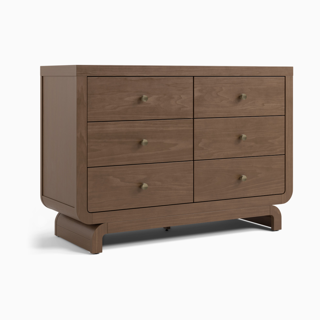 Storkcraft Santorini 6 Drawer Dresser - Hazelnut.