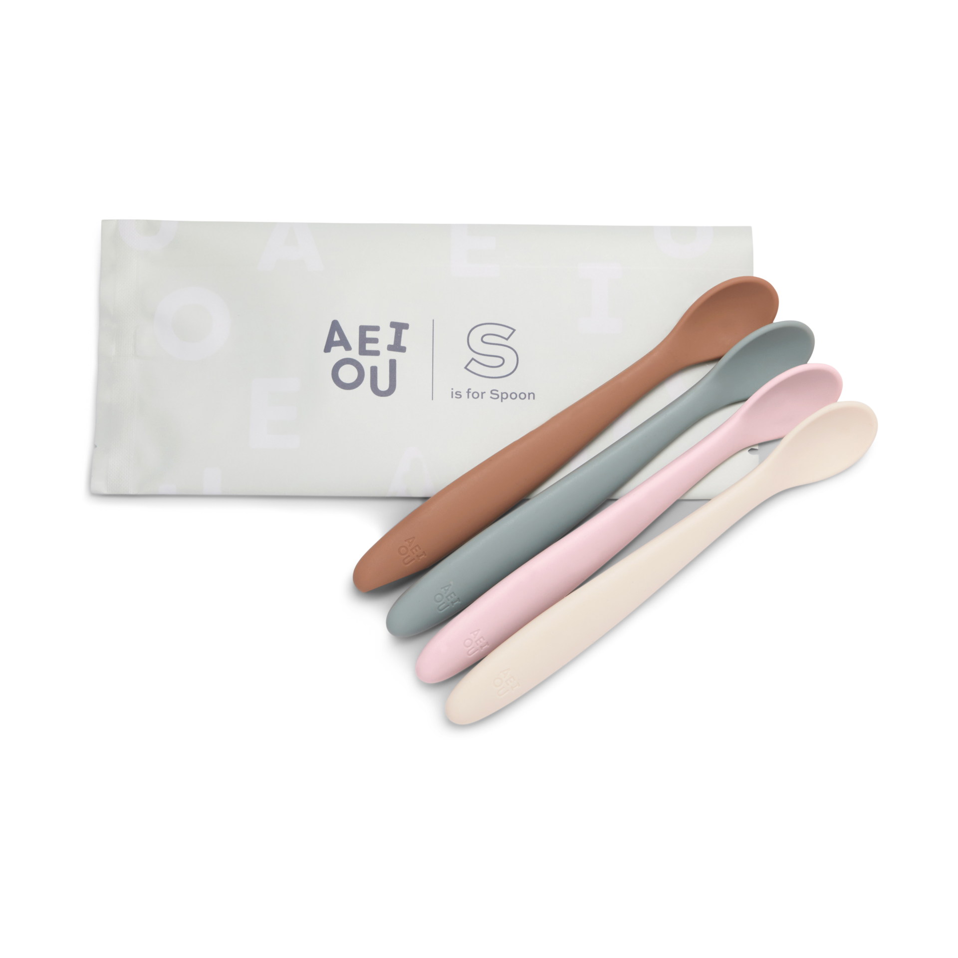 AEIOU Infant Feeding Spoon (4 Pack).