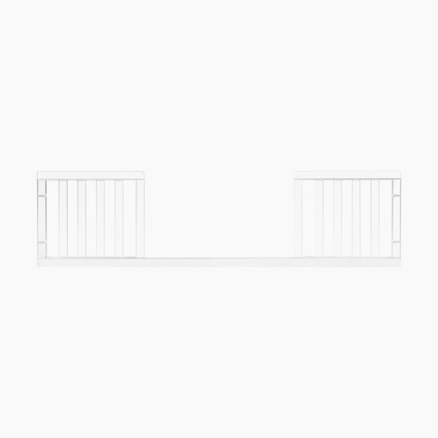 Nursery Works Altair Acrylic Toddler Bed Conversion Kit - Clear Acrylic.