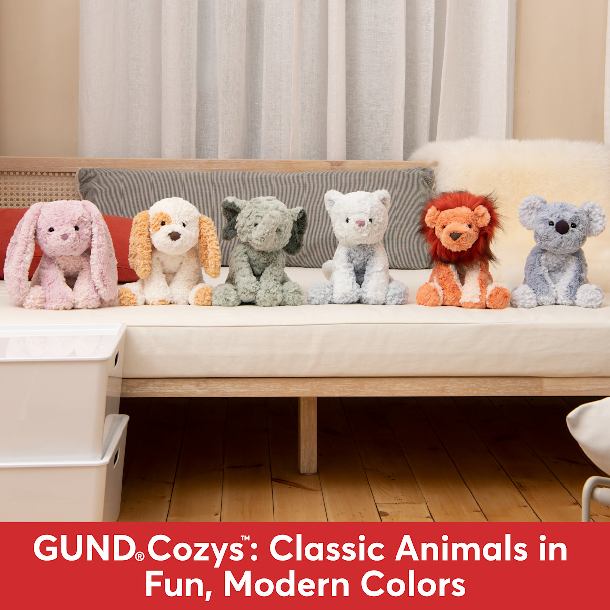 Gund Cozys Collection Stuffed Animal Plush - Kitty Cat.