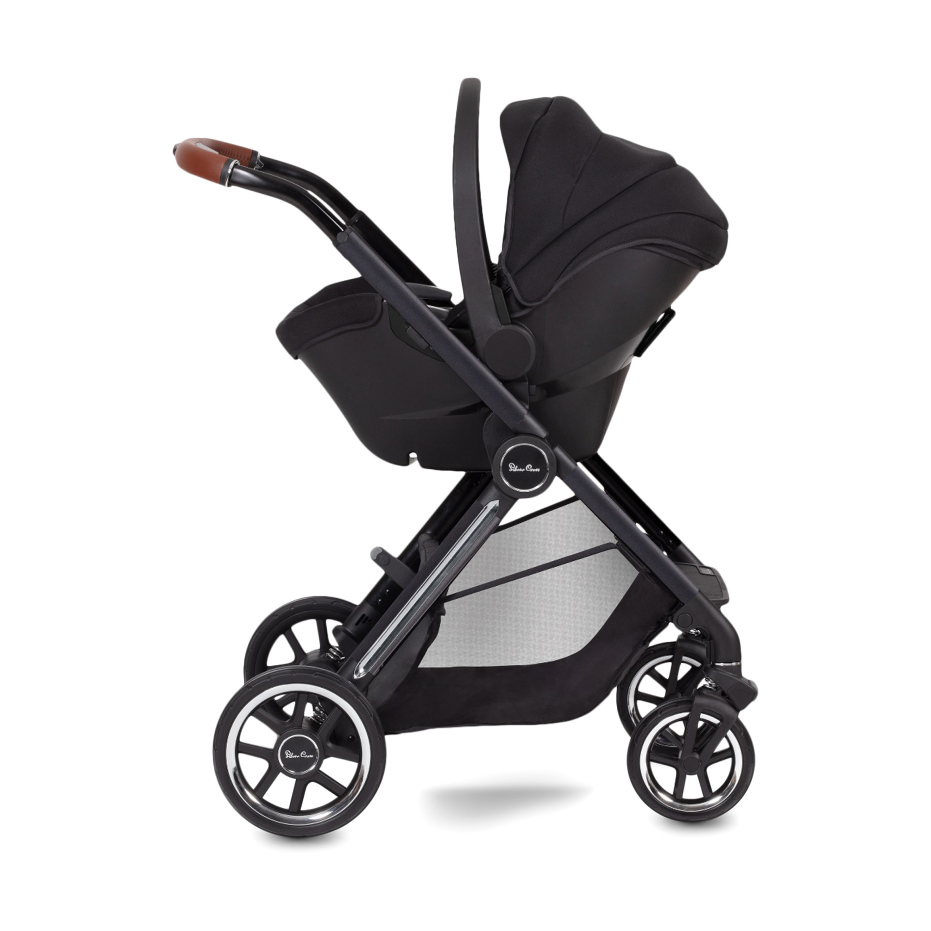 Silver Cross Dune/Reef Universal Car Seat Adapters - Black.