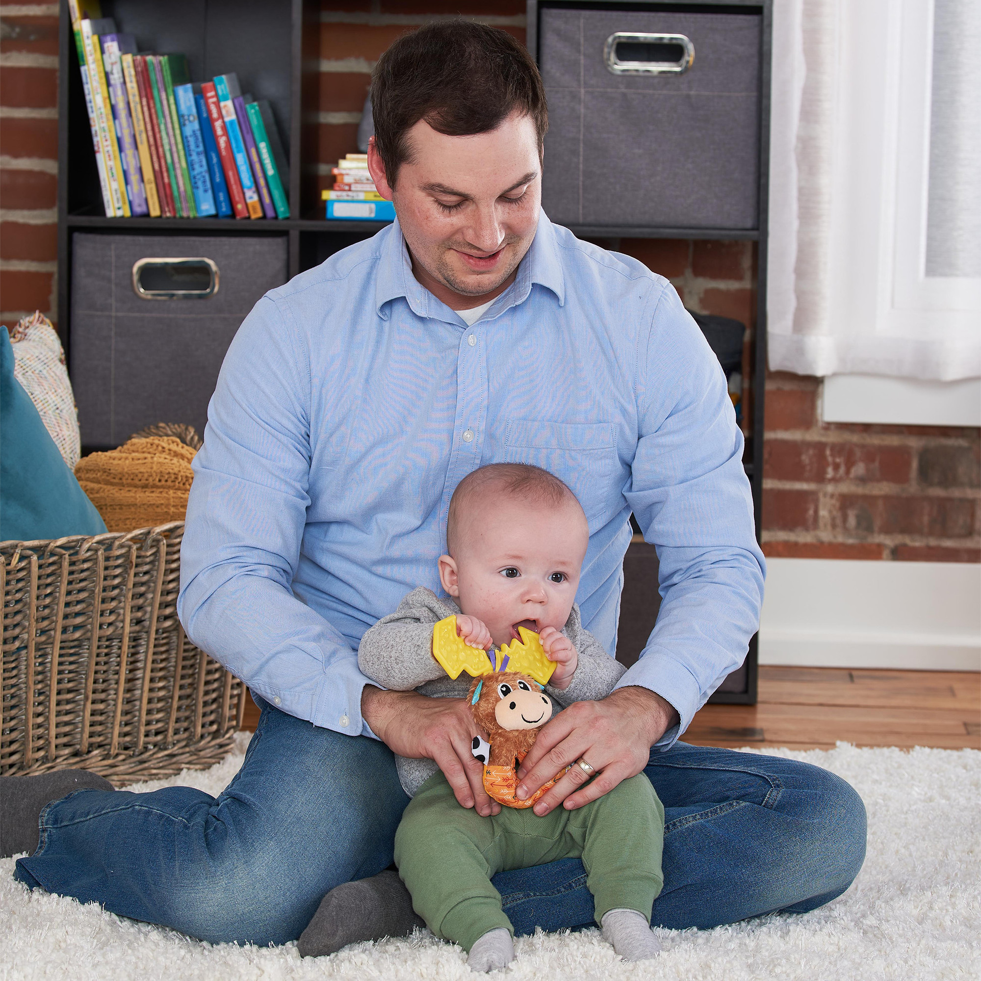 Lamaze Mortimer Moose Rattle.