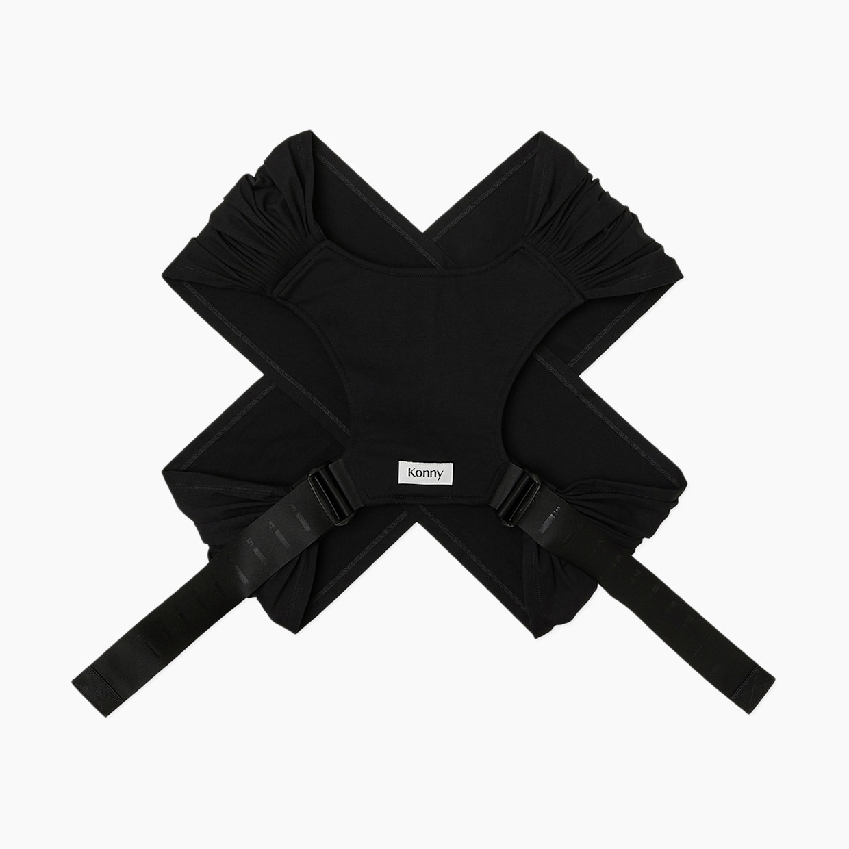 Konny Baby Wrap Carrier Flex Airmesh - Black, Xs-Xl.