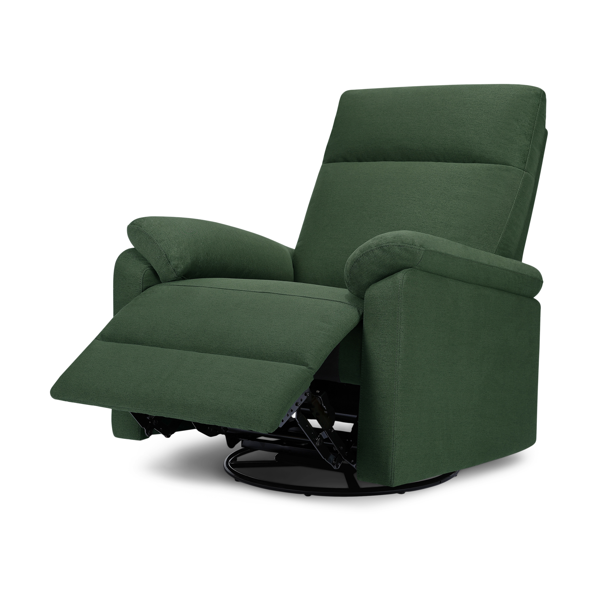 daVinci Suzy Manual Recliner and Swivel Glider - Pine Green.