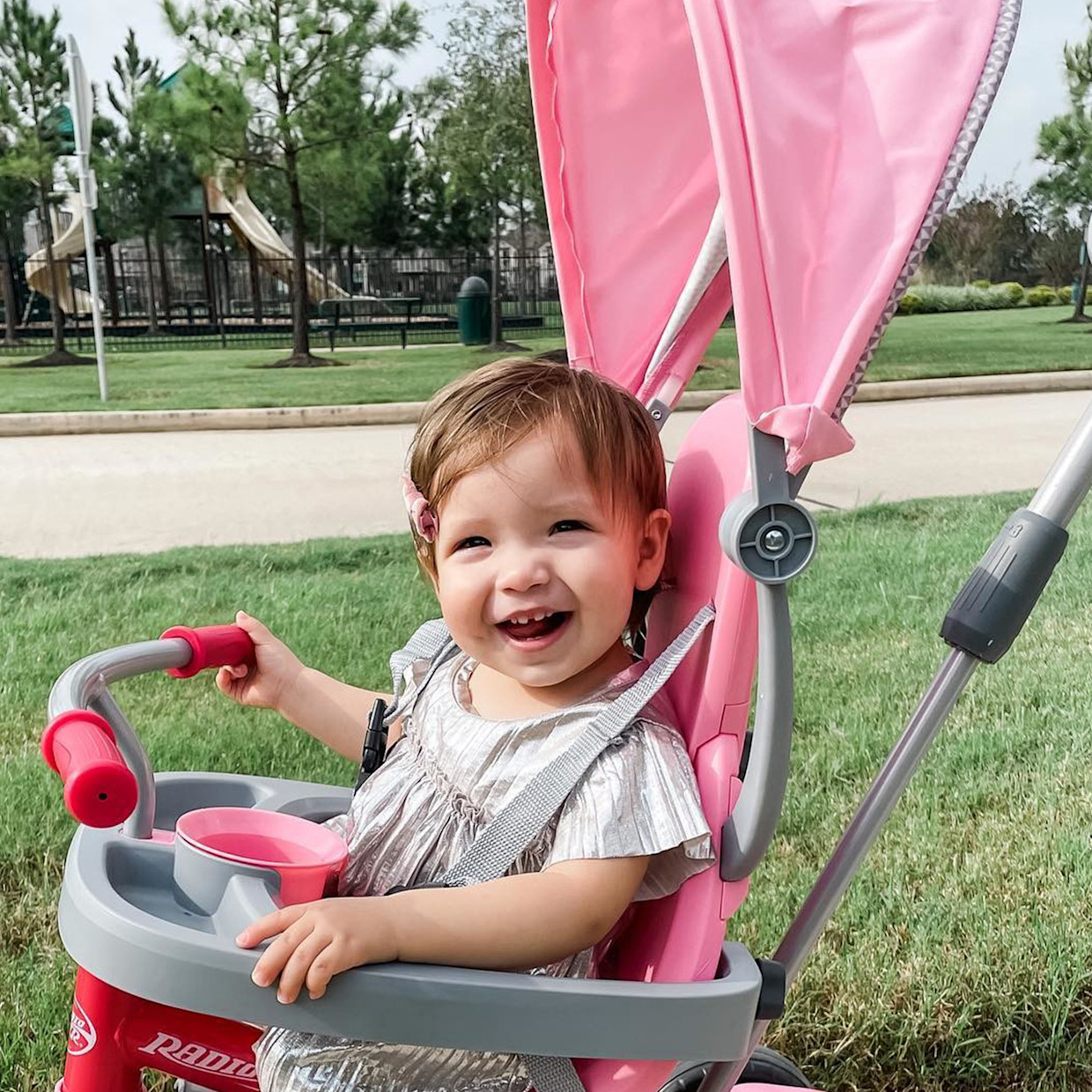 Radio Flyer 4-in-1 Stroll ‘N Trike - Pink.